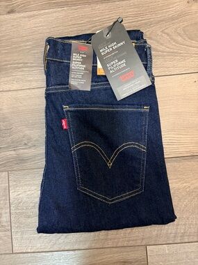 32x30 Levi's Mile high Dark Indigo Skinny Jeans - High Rise